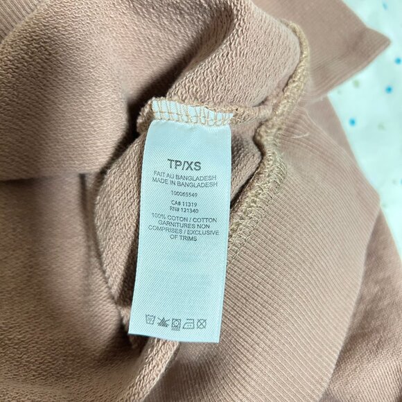 Dynamite Cropped Crew Neck Sweater Pink - Picture 4 of 4